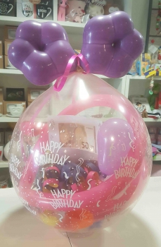Geschenkballon - Zum 18. Geburtstag
